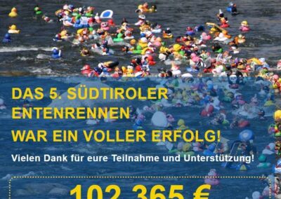 Entenrennen Südtirol