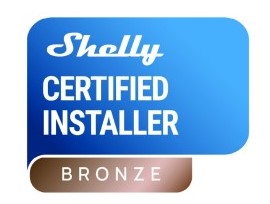 Shelly Bronze Certified Installer Alpintech Smarthome Domotica Südtirol Alto Adige